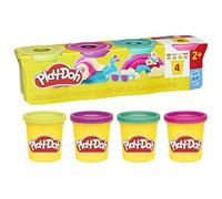 Play-Doh 4 Pack 85 Grams Vibrant Colours