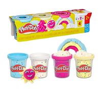 Play-Doh 4 Pack Confetti Compound, Easter Gifts for Kids, Creative Play for 2+ Year Olds, Arts and Crafts
