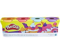 Play Doh Tub Pack of 4, Classic Colours