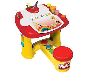 Play-Doh 4483300 My First Desk with 20 Piece Accessory Pack - Toddler Table