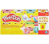 Play-Doh 8-Pack Assorted - Vibrant Colour Collection - Modelling Compound