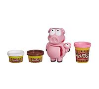 Play-Doh Animal Crew Small Piggy Mini Playset Farm Playset for Children from 3 Years with 3 Colours