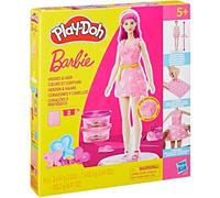 Play-doh Barbie Doll Designer Pink