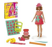 Play-Doh Barbie Flower Patterns & Tassels Doll Set, Ages 6+, Standard Set