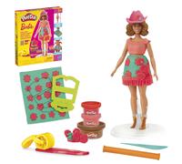 Play-Doh Barbie Flower Patterns & Tassels Doll Set, Ages 6+, Standard Set Floral