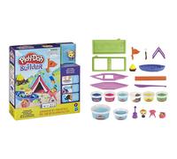 Play-Doh Builder Camping Kit Mold N Fold Outdoor Tent