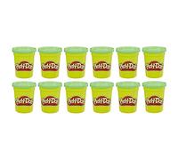 Play-Doh Bulk 12-Pack of Green Non-Toxic Modeling Compound, 4-Ounce Cans