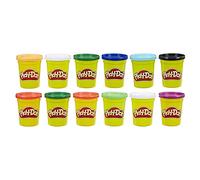 Play-Doh Bulk Winter Colours 12-Pack of Non-Toxic Modelling Compound, 4-Ounce Cans