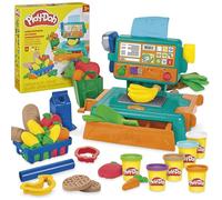 Play-Doh Cash Register Toy, 23 Play Food Accessories, Kids Arts & Crafts Ages 3+