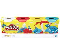 Play-Doh Classic Colour Dough Creative Modelling Play Doh Pack of 4 B5517
