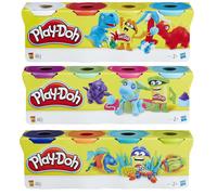 Play-Doh Colour Classic Tubs 3 X 4 Pack - 12