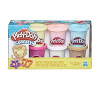 Play-Doh Confetti Collection, 6 Pack of 2-Ounce Cans, Einzel, Multicolored