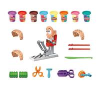 Play-Doh Crazy Cuts Stylist Hair Salon Pretend Play Toy for Kids 3 Years and Up with 8 Tri-Color Cans, 57 Grams Each, Non-Toxic, Multicolor, 6.68 x 27.94 x 21.59 cm