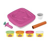 Play-Doh Create ‘n Go Cupcakes Playset, Set with Storage Container, Arts and Crafts Toys for Kids