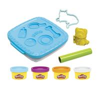 Play-Doh Create ‘n Go Pets Playset, Set with Storage Container, Arts and Crafts Toys for Kids