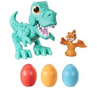 Play-Doh Dino Crew Crunchin' T-Rex Toy for Kids 3 Years and Up with Dinosaur Sounds and 3 Eggs, Multicolor, 2.63 x 11 x 8.5 inches