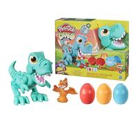 Play-Doh Dino Crew Crunchin' T-Rex Toy for Kids 3 Years and Up with Dinosaur Sounds and 3 Eggs, Multicolor, 2.63 x 11 x 8.5 inches