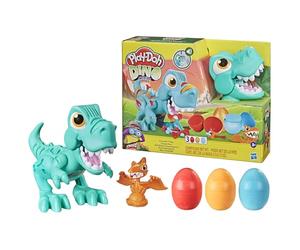 Play-Doh Dino Crew Crunchin' T-Rex Toy for Kids 3 Years and Up with Dinosaur Sounds and 3 Eggs, Multicolor, 2.63 x 11 x 8.5 inches