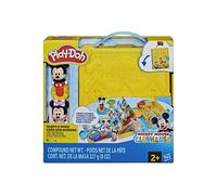 Play-Doh Disney Junior Create a Story, portable modeling clay set, creative activities Mickey & Minnie, from 2 years old