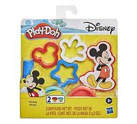Play-Doh Disney Mickey Mouse 5-Piece Toolset for Kids 3 Years and Up with 2 Non-Toxic Colors