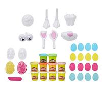 F0647FF1 Basket Toy 25Piece Bundle with 10 Cans of NonToxic Modeling Compound Easter Crafts for Kids 3 Years Bunny Dough Set Multi Amazon Exclusive