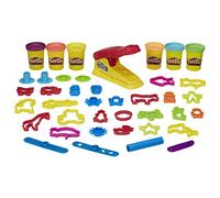 Play-Doh Fun Factory Deluxe Set, 31 Tools & 6 Cans, Christmas Gifts Girls & Boys, Kids Arts & Crafts, Preschool Toys, Ages 3+ (Amazon Exclusive)