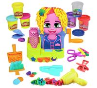 Play-Doh Hair Stylin' Salon 6 Tubs & 7 Accessories Playset