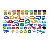 Play-Doh Holiday Tool Set, 43 Accessories and 10 Modelling Clay Colours, Classroom Birthday Party Sweets, Spring and Summer Outdoor Entertainment Children's Arts and Crafts Toy, 3+