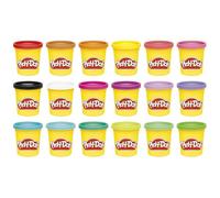 Play-doh Pack Of 18 Cans Yellow Kids
