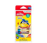 Play-Doh Jumbo Oil Pastel Set - 12 pcs