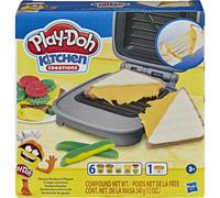Play-Doh Kitchen Creations Cheesy Sandwich Play Food Set Elastix Compound