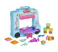 Play-Doh Kitchen Creations Ice Cream Truck Toy Playset for Kids 20 Play Kitchen Accessories 5 Colors Preschool Toys for 3 Year Old Girls and Boys a