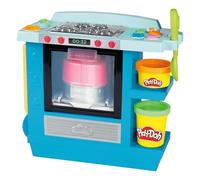 Play-Doh Kitchen Creations Rising Cake Oven Playset for Kids 3 Years and Up with 5 Cans, Non-Toxic