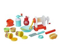 Play-Doh Kitchen Creations Spiral Fries Playset for Children 3 Years and Up with Toy French Fry Maker, Drizzle and 5 Modelling Compound Colours, Non-Toxic