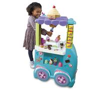 Play-Doh Kitchen Creations Ultimate Ice Cream Truck Playset with 27 Accessories, 12 Pots, Realistic Sounds, Multicolor, 203.2 x 635 x 558.8 mim