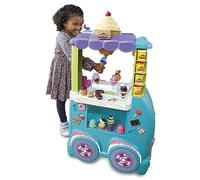 Play-Doh Kitchen Creations Ultimate Ice Cream Truck Playset with 27 Accessories, 12 Pots, Realistic Sounds, Multicolor, 203.2 x 635 x 558.8 mim
