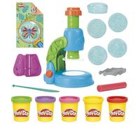 Play-Doh Light & Look Microscope Playset, Science Toy with Microscope, Tools & 5 Tubs, Creative Arts and Crafts for Kids (3+), Non-Toxic Modelling Compound, For Kids