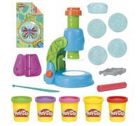 Play-Doh Light & Look Microscope Playset, Science Toy with Microscope, Tools & 5 Tubs, Creative Arts and Crafts for Kids (3+), Non-Toxic Modelling Compound, For Kids