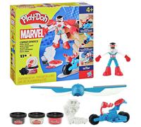 Play-Doh Marvel Captain America Moto-Slicer with 3 Tubs