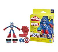 Play-Doh Marvel Captain America Stamping Shield Action Figure Playset