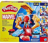Play-Doh Marvel Iron Man Armour Maker Lab Playset, Non-Toxic Modelling Compound Electronic Toy Set, Creative Toys for 4+ Year Old Kids, Arts and Crafts