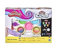 Play-Doh Mixing Studio DIY Kit for Kids 4 Years and Up, Mix Your Own Colors with Super Cloud and Scented Classic Modeling Compound, 10 Cans, 5 Mix-ins, Non-Toxic