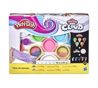 Play-Doh Mixing Studio DIY Kit for Kids 4 Years and Up Mix Your Own Colors with Super Cloud and Scented Classic Modeling Compound 10 Cans 5 Mix-ins