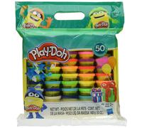 Play-Doh Modeling Compound 50- Value Pack Case of Colors Non-Toxic Assorted Colors 1-Ounce Cans