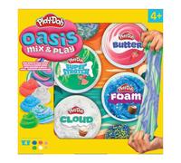 Play-Doh Oasis Mix & Play Slime 4-Pack Sensory Toy