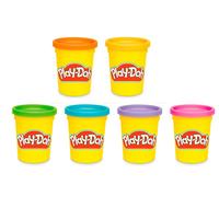 Play-Doh Pack of 6 Pots 112g 6 Vibrant Colours