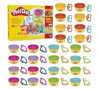 Play-Doh Party Favour Pack for Toddlers, Non-Toxic Modelling Compound Set with 24 Cans and Cutters, Creative Toys for 3+ Year Old Kids, Arts and Crafts