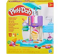 Play-Doh Rainbow Swirl Ice Cream Playset, Arts and Crafts Toys for Ages 3+