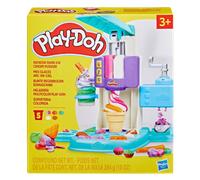 Play-Doh Rainbow Swirl Ice Cream Playset, Arts and Crafts Toys for Ages 3+