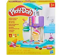 Play-Doh Rainbow Swirl Ice Cream Playset, Arts and Crafts Toys for Ages 3+